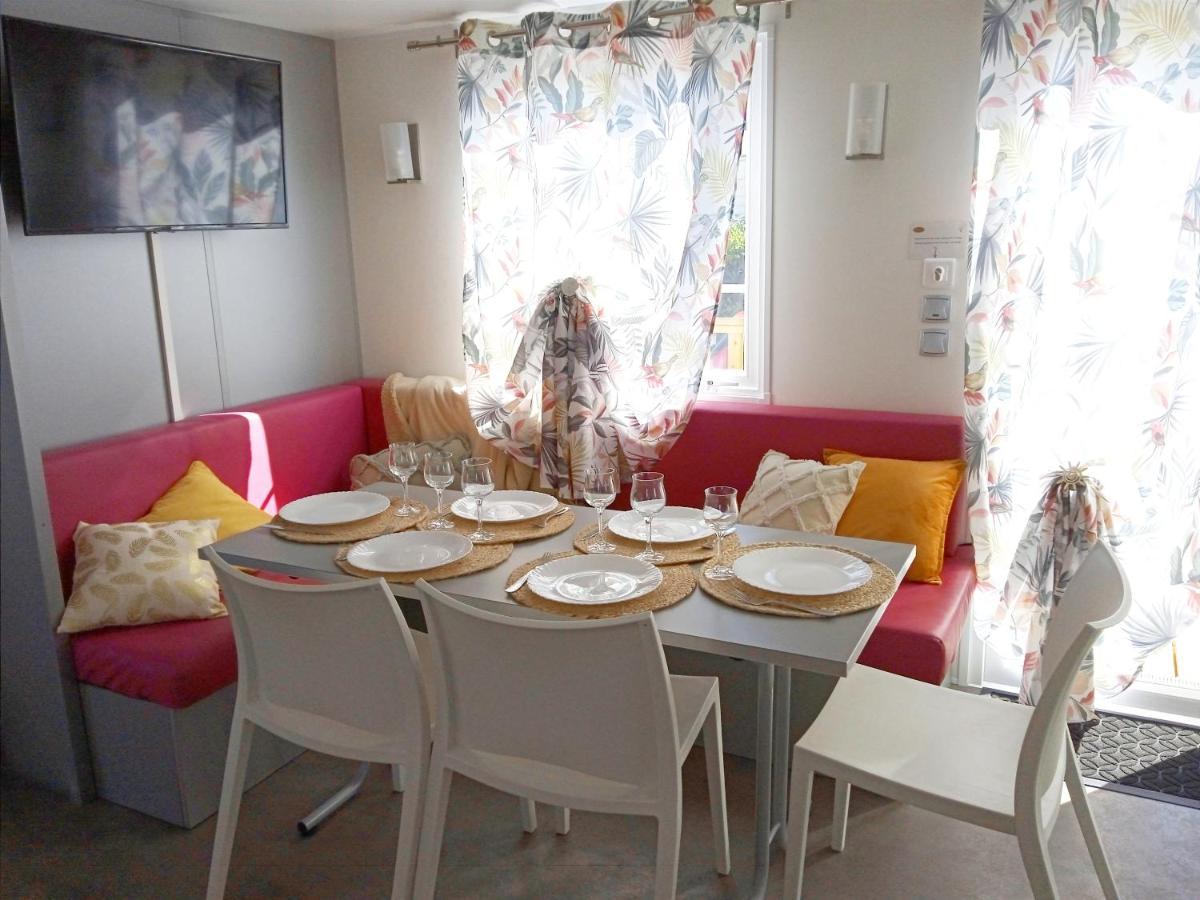 Biville-sur-Mer Mobil Home-Les Lins Bleus מראה חיצוני תמונה